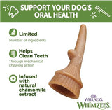 Whimzees Wellness Occupy Dog Dental Treats, Natural Chews, Medium Size, (12 Count)