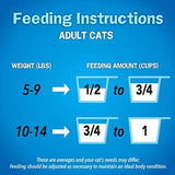 Purina Friskies Dry Cat Food, Seafood Sensations - (Pack of 4) 3.15 lb. Bags