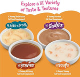 Purina Friskies Grain Free Lickable Cat Food Toppers Lil’ Soups With Sockeye Salmon in Chicken Broth - (Pack of 8) 1.2 oz. Cups