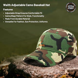 Kowa 8x30 YF II Porro Prism Lightweight Binoculars for Bird Watching, Hiking with Waith Adjustable Baseball Hat (Camo),Waith Binocular Harness Strap and Waith Microfiber Cleaning Cloth (Bundle Kit)