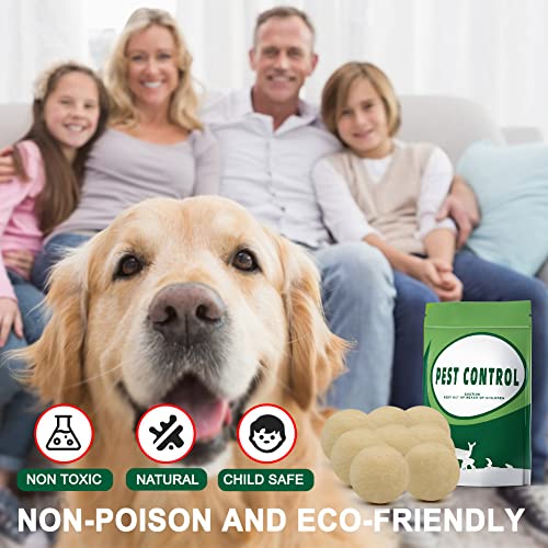 TSCTBA Rodent Repellent Indoor and Outdoor, Natural Mouse Repellent, Pest Control, Mice Repellent for House,Peppermint to Repel Mice, Mouse and Rats, New Upgrade and Really Effective - 8 Packs