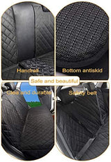 Dog Car Seat Cover for Back Seat 100% Waterproof Car Seat Cover Protector for Dogs in Car Nonslip Scratch Proof Durable Dog Seat Cover for Cars SUV &Truck