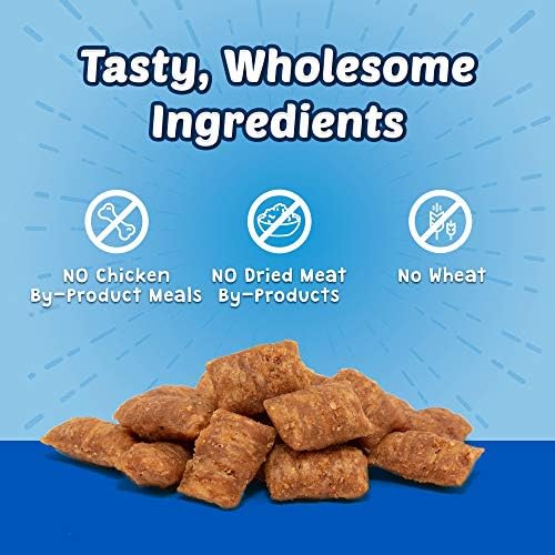Blue Buffalo Bursts Crunchy & Creamy Cat Treats, Great for Training, Paw-Lickin' Chicken, 2-oz Bag ( 6 pack)