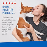 Adams Plus Pyrethrin Dip For Dogs and Cats ; Kills and Repels Fleas, Ticks, Lice, Gnats, Mosquitoes and Flies ; 4 Fl Oz