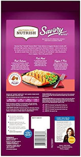 Rachael Ray Nutrish Savory Bites Dry Cat Food, Tasty Salmon & Veggies Recipe, 5 Pound Bag