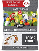Hari Hagen Tropimix Enrichment Food for Small Parrots, 20 lb. (9.07 kg) - HARI Small Parrot Food with Seeds, Fruit, Nuts, Vegetables, Grains, and Legumes