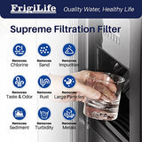 FrigiLife Refrigerator Water Filter Compatible with Frigidaire EPTWFU01, EWF02, Pure Source Ultra II, 4PACK