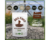 Big Foot Mycorrhizal Granular (2 LB) with Kelp, Biochar, Worm Castings, Humic Acid, Trace Minerals| Treat Soil or 256-1 Gallon Pots |