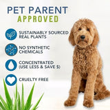 Organic Natural Dog Shampoo, Hypoallergenic Dog Shampoo, Puppy Safe Coconut Shampoo, Sensitive Skin, Fragrance Free with Aloe for Soothing Relief of Dry, Itchy, Sensitive Allergy Skin 16 oz