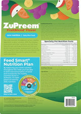 ZuPreem FruitBlend Bird Food for Medium Large Birds, Parrots, Conures, 10 lbs