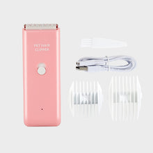 Load image into Gallery viewer, Grimgrow Dog Cat Home Hair Waterproof Clipper Portable Electric USB Rechargeable Pet Grooming Tools Low Noise Shaver Cordless Trimmer for Small and Large Pets
