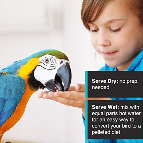Hari Hagen Tropimix Enrichment Food for Small Parrots, 20 lb. (9.07 kg) - HARI Small Parrot Food with Seeds, Fruit, Nuts, Vegetables, Grains, and Legumes