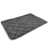 Thermal Reflection Pad for Dogs Cats, 5-Layer Self-Warming Dog Bed Mat, No-Electricity cat Heating pad, Washable Non-Slip Pet Pad, Indoor Outdoor Use for Small Medium Dogs and Cats (Gray, X-Large)