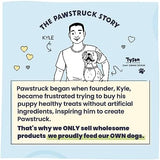 Pawstruck Small 3" Filled Dog Bones, Peanut Butter Flavor - Made in USA Long Lasting Stuffed Femur for Aggressive Chewers Dental Treat - Pack of 10 - Packaging May Vary