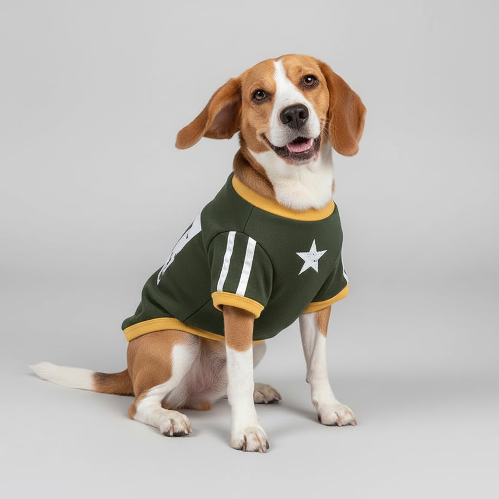 LUVMOJO 3-Pack Sweaters for X-Large Dogs, Dog Pajamas &Sleepwear, Stretchy Athletic Tees & Jersey for Doggy, Sweatshirts for Girl & Boy Pets Corgi, Fall Winter Clothes for Beagle, Puppy T-Shirt XL