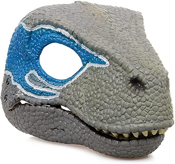 PIPI Dog Dinosaur Mask Headgear-Open Mouth Feeding-Tyrannosaurus Pet Full Face Mask Gala Funny Chin-Suitable for Large and Medium Dogs (A), 6.7x7.5x9.8 inches