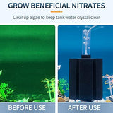 Pawfly Large Aquarium Bio Sponge Filter Quiet Betta Fry Shrimp and Small Fish Foam Filter for Fish Tank up to 50 Gallon, 3 Pack