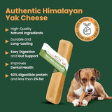 100% Natural Himalayan Yak Cheese for Dogs - XLarge (Pack of 1) - Sourced from Pristine Himalayan Foothill, Rawhide-Free, NO preservatives