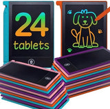 Party Favor Mini LCD Writing Tablet for Kids, 24 Pack – 4.5 Inch Mini Drawing Board. Fun and Educational for Kids That Sketch and Doodle. Perfect Goodie Bag and Gift Bag Filler, School Prize Or Gift