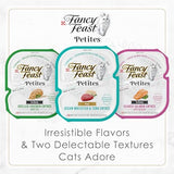 Purina Fancy Feast Gourmet Pate Wet Cat Food, Petites Ocean Whitefish & Tuna Entree - (Pack of 12) 2.8 oz. Tubs