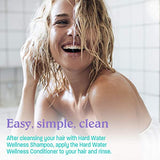 Malibu C Hard Water Wellness Hair Conditioner - Sulfate Free Conditioner that Increases Moisture & Shine - Protects Hair from Waterborne Elements