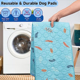 Washable Pee Pads for Dogs Extra Large 36" x 72" 2-Pack, Reusable Puppy Pads Pet Training Pads, Waterproof Dog Pee Pads for Crate, Whelping Pad, Non-Slip Protects Against Urine Leakage