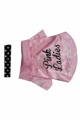 Vecborn Dogs Pink Jacket Pet Clothes Rydell School Cheerleader Pet Costume Pets Party Suit (Pink, Medium)