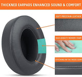GVOEARS Replacement Ear Pads for Beats Studio 3, Ear Cushions for Beats Studio 2&Studio 3 Wired & Wireless Not Fit Beats Solo On-Ear Headphone with Stronger 3M Adhesive Tape Thicker Memory Foam(Grey)