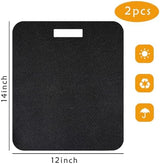 Air Fryer Mat (2-Pack) with 100 Liners,12x14 Inch Heat-Resistant Non-Slip Pads,Compatible with Cosori and Ninja, Most Air Fryers,Silicon & Felt,Reusable Kitchen Accessories