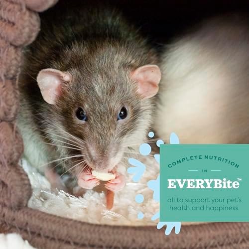 Oxbow Essentials Adult Rat Food - All Natural Adult Rat Food - Veterinarian Recommended- Made in the USA- Rich in Natural Vitamins & Minerals- No Artificial Ingredients- 20 lb.