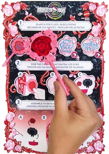 Monster High Skulltimate Secrets Doll & Accessories Set, Garden Mysteries Draculaura with Reveal Closet & 19+ Tea Party Surprises Like Clothes
