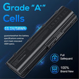 TREE.NB Replacement Battery for HP MU06 MU09 Laptop Battery, HP Spare 593553-001 593554-001, HP Compaq Presario CQ32 CQ42 CQ43 435 436, HP Pavilion DM4 G4 G6 G7 DV3-4000 DV5-2000 DV6-3000 DV7-6000