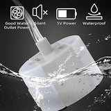 Ultra-Quiet Replacement Pump for Stainless Steel Cat Water Fountains - SMA-800 Motor - Safe and Easy to Clean with Low Voltage DC 5V and USB Cable (Pump+Brush)