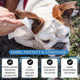 Dog Wipes for Dogs Cats, 600 Count All Purpose Cleaning Pet Wipes, Dog Ear Wipes, Quick Easy Grooming for Bums, Body, Paws, Eyes, for A Easy & Speedy Freshen-Up, 6 Travel Pack of 600 Wipes