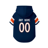 ANTKING Denver Dog Hoodie T-Shirt Pet Clothes Jersey Custom Name and Number Gifts