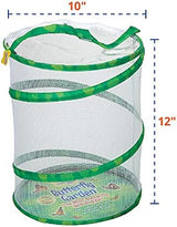 Insect Lore Butterfly Garden Kit, Painted Lady Butterfly Kit with Voucher for Live Caterpillars, Butterfly Habitat, STEM Journal & More