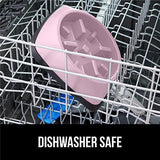 GORILLA GRIP Patent Pending Slow Feeder Dog Bowls, 4 Cup Interactive Puzzle Toy for Dogs and Cats Food Training, Keeps Pets Busy and Prevents Puppy Overeating, All Breeds, 100% BPA Free, Pink