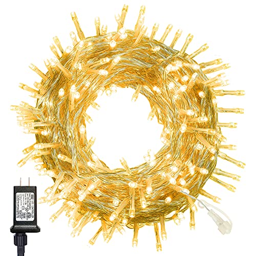 Twinkle Star, 6 Inches Indoor Outdoor, LED String Light for Holiday Christmas Wedding Party Bedroom Decorations, Warm White