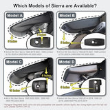 4K Dash Cam fit for GMC Sierra 1500 2022-2025 HD 2024 2025 Pro SLE Elevation SLT AT4X Denali Ultimate Accessories (Model C), Integrated OEM Look, UHD 2160P Video, WiFi & App, 128GB Card