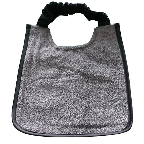 Plain dog drooling bib - fully waterproof backing - handmade - various colours - pups to adults - custom made - no more messy feeds/drinks