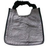 Plain dog drooling bib - fully waterproof backing - handmade - various colours - pups to adults - custom made - no more messy feeds/drinks
