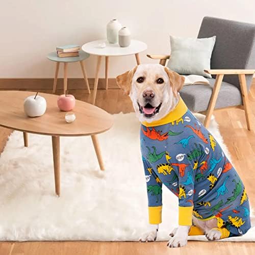 Dog Recovery Suit for Dogs After Surgery Female Male Medium Large Dog Neuter Spay Onesie for Shedding Prevent Licking Surgical Wound Dog Cone Alternative