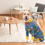 Dog Recovery Suit for Dogs After Surgery Female Male Medium Large Dog Neuter Spay Onesie for Shedding Prevent Licking Surgical Wound Dog Cone Alternative