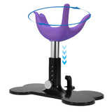 Nyutcwe Dog Grooming Stand 5.7"-7.3" Adjustable Dog Stand for Grooming Keeps Pet Standing Up for Bathing Trimming, Purple