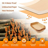 Air Fryer Disposable Paper Liner for Ninja Dual,125PCS Non-Stick Air Fryer Liners Rectangle 8.6x 5.5'', Air fryer Parchment Liners for Ninja DZ201, Ninja Foodi Dual Air Fryer Accessories Baking Paper