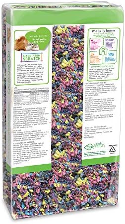 Carefresh 99% Dust-Free Confetti Natural Paper Small Pet Bedding with Odor Control, 10 L