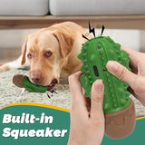 Dog Toys for Aggressive Chewers,Durable Dog Chew Toys for Medium Large Dogs Beef Favor,Cactus Dog Toothbrush Teeth Cleaning Toy Dog Toys to Keep Them Busy Christmas Birthday Gifts