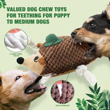 LEGEND SANDY Plush Small Dog Toys for Small Breeds, Tough Puppy Toys to Keep Them Busy, Tough Stuffed Animals Puppy Chew Toys, Squeaky Dog Toys (5 Pack Puppy Toys)