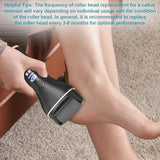 8 Pack Refill Rollers for Electric Foot Callus Remover, Replacement Rollers Heads Foot Care Pedicure Tools, 3 Pack Extra Coarse, 3 Regular Coarse, 2 Gentle Coarse Refill Rollers for Electric Foot File