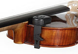 D'Addario Accessories Violin Tuner - Violin Accessories - Violin Clip On Tuner - Digital Violin Tuner - Padded Mount, Non Marring - Full Color LCD Display - Accurate & Easy to Use